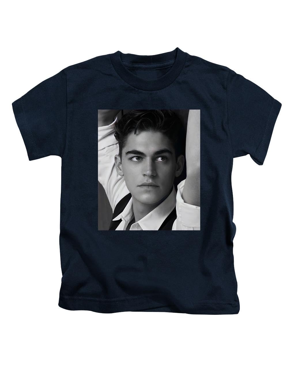 New Spirit Original Hero Fiennes Tiffin Tee T-Shirt Funny Unisex T Shirt Top Navy Blue