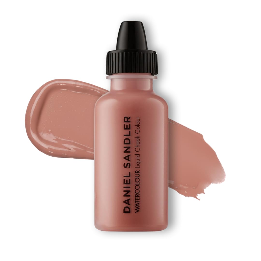 Daniel Sandler Watercolour Liquid Blush Caress - Lightweight, Buildable, Water-Resistant Formula For Cheeks, Lips
