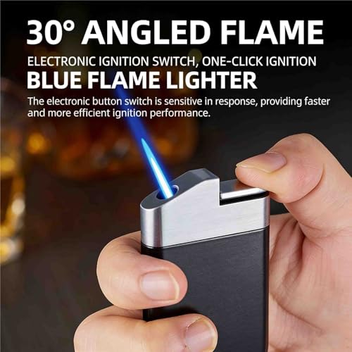 Encendedor de llama ajustable para camping, puros y chimeneas 4