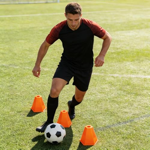 Cônes de sport pour football et parcours de patinage en plein air 10 pièces