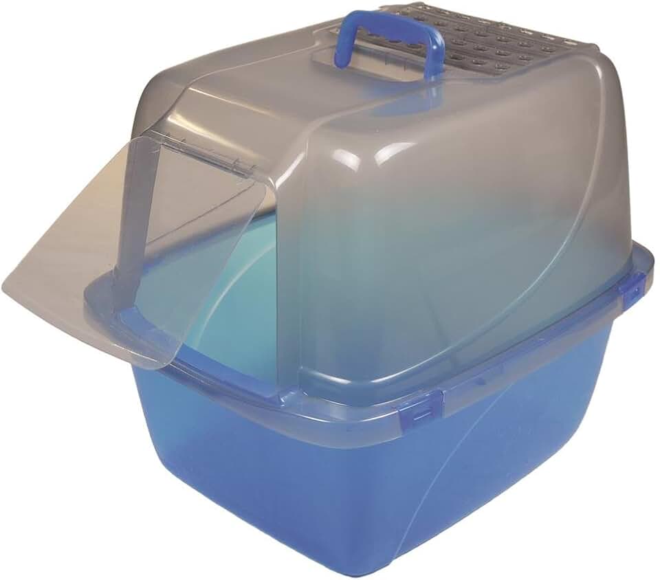 clear litter box