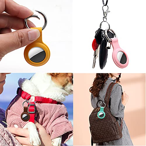 4 Pack Cases voor AirTags -Pet Loop Houder -Drop-Proof Viewfinder Cover -Zachte Siliconen Beschermhoes, Krasbestendig en… - Image 8