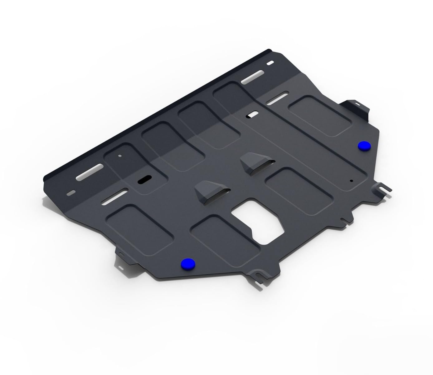 J&J AUTOMOTIVE Protection sous Moteur en Acier pour Ford Kuga 2016-2019, Plaque de Protection de Châssis, Épaisseur 2 mm, 1x Protection Moteur