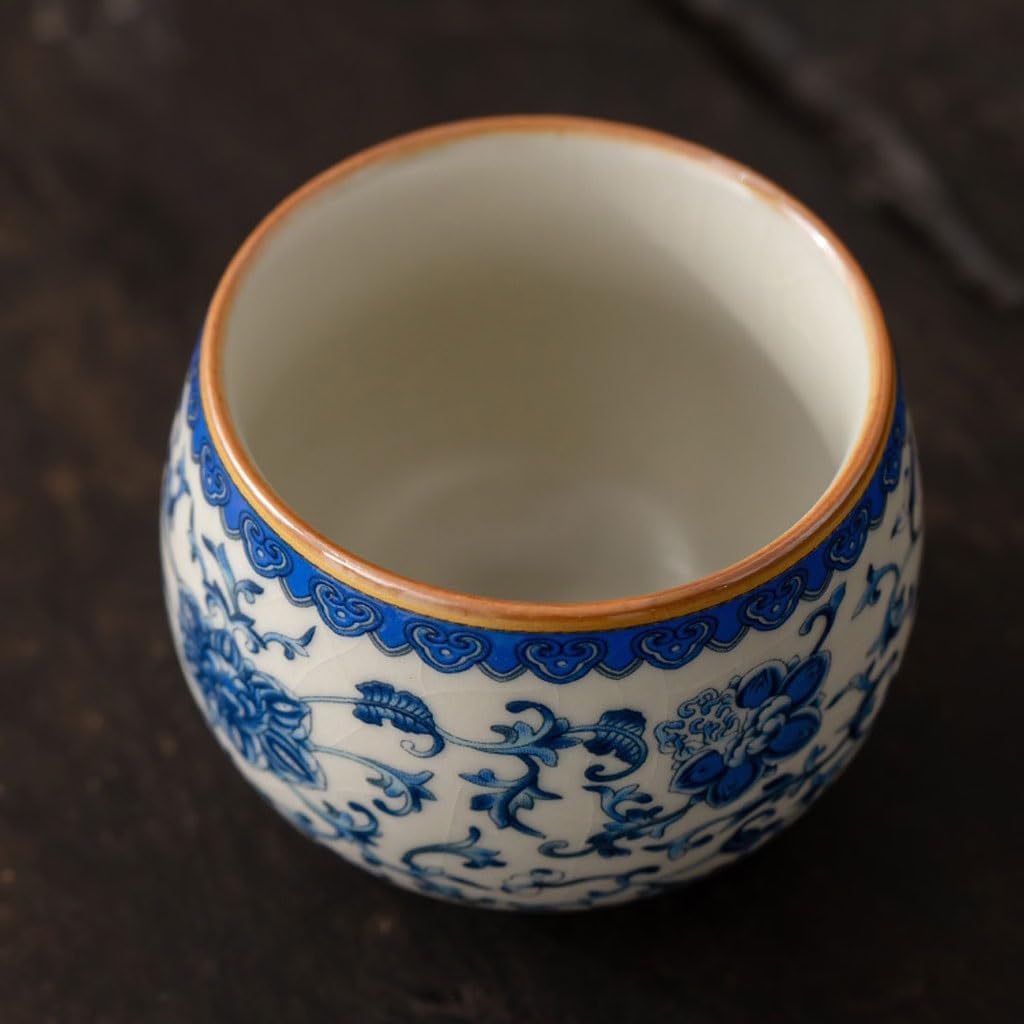 GSOUL Kungfu Tea cup Teacup Host Cup Personal Retro Tea Set Japanese Exquisite Art Small Tea Cups