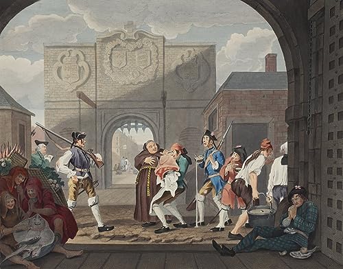 Toile la Porte de Calais Hogarth pour habiller un grand mur vide