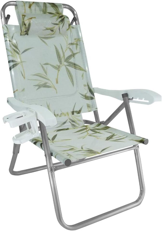 Cadeira de Praia UP Line Com Porta Copos