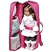 Adora Amazon Exclusive Amazing Girls Doll Accessories - Adjustable Travel Carrier Fits Up to 18” Dolls, Easy to Open and Close Zipper