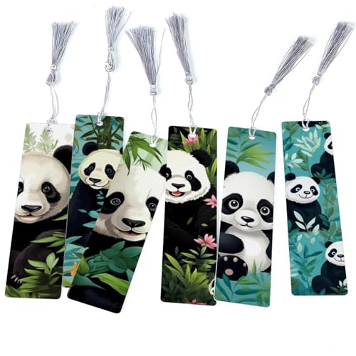 Marque-pages panda et mignons : une idée cadeau pour vers de bibliothèque