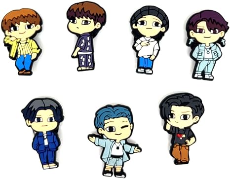 GUKSU BTS Charms for Clog Shoes 