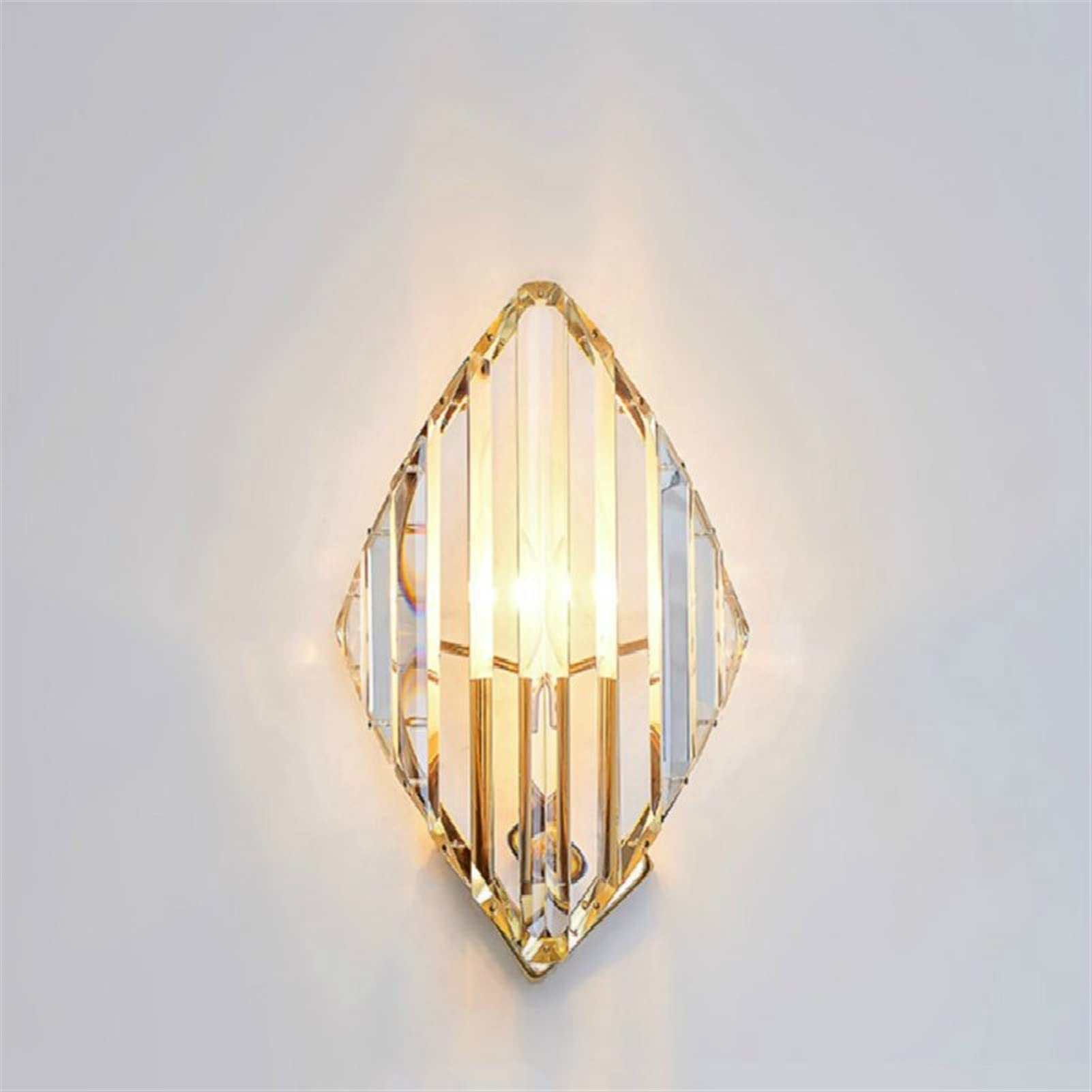 HYJAUSXB Modern Wall Mount Lamp, Sconce, Luxury Crystal Lamps Sconce Light Fixture Living Room Decoration Bedside Luminaire