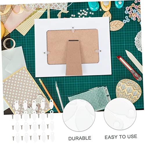 Image of DOITOOL 3 Sets Practical Hanging Picture Frames Photo Frame Turn Fasteners Kit