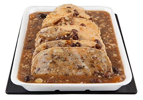 Pularda rellena, asada y cortada congelada - 1 bandeja grande, 2 kg - sin gluten