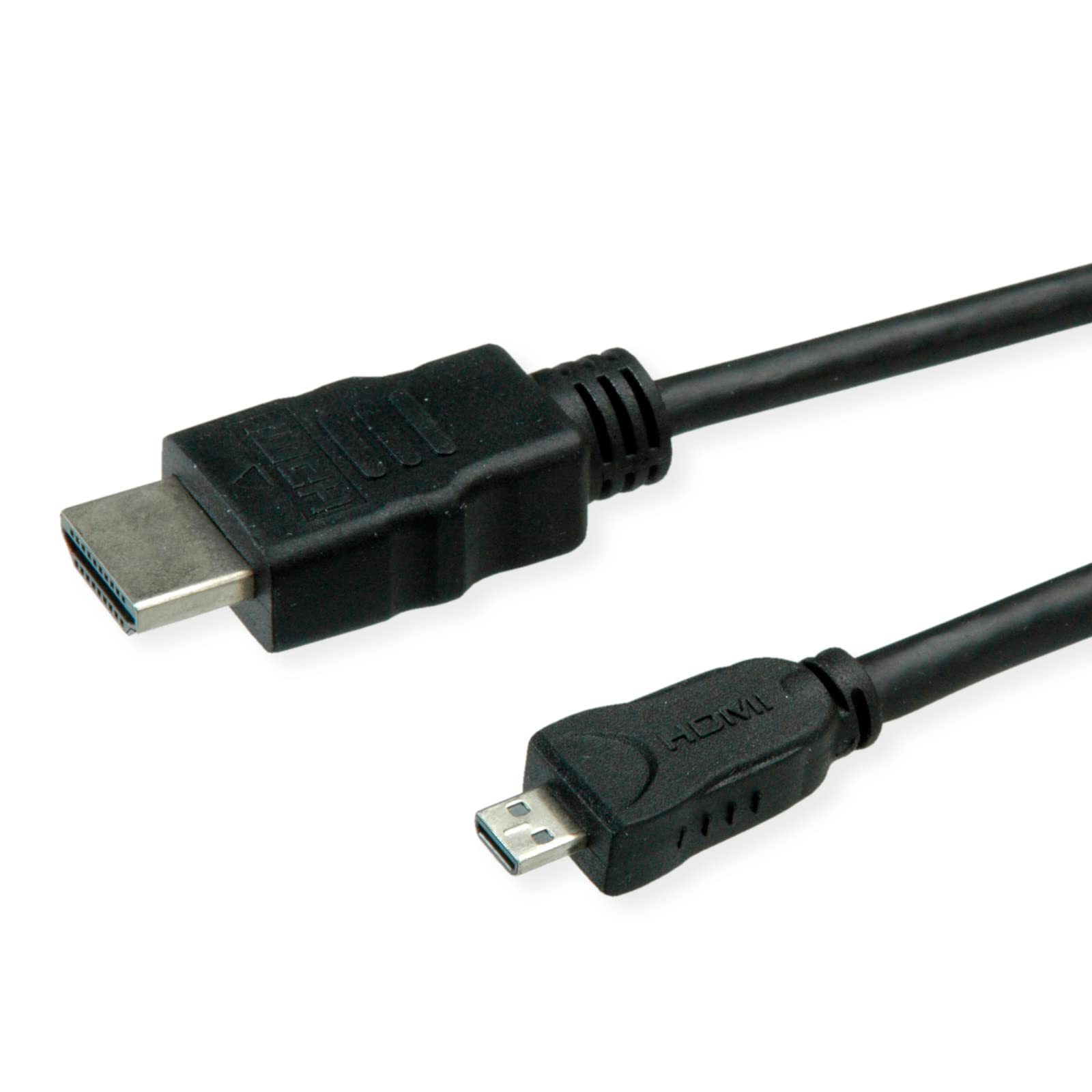 Cable HDMI de alta velocidad con Ethernet, HDMI ST - Micro HDMI ST, 2 m