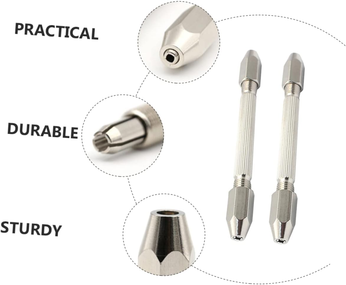 and Holding Hexagonal Pin Vise Double-ended Wire Tool and Hand Drill for Watchmaking