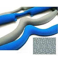 VIDOO Fatshark FPV Brille Faceplate Lycra Stoff Schwamm Pad Ersatz für FPV RC Drohne-Grey – Ansicht 4