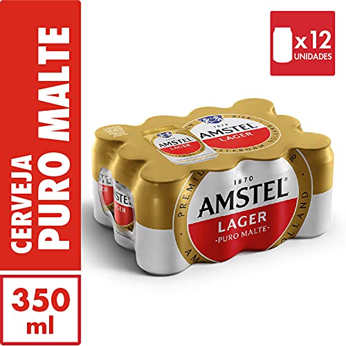 Cerveja Amstel 350Ml Pack 12