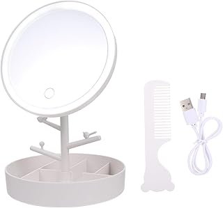 Ipetboom 1 juego de espejo de maquillaje LED ...