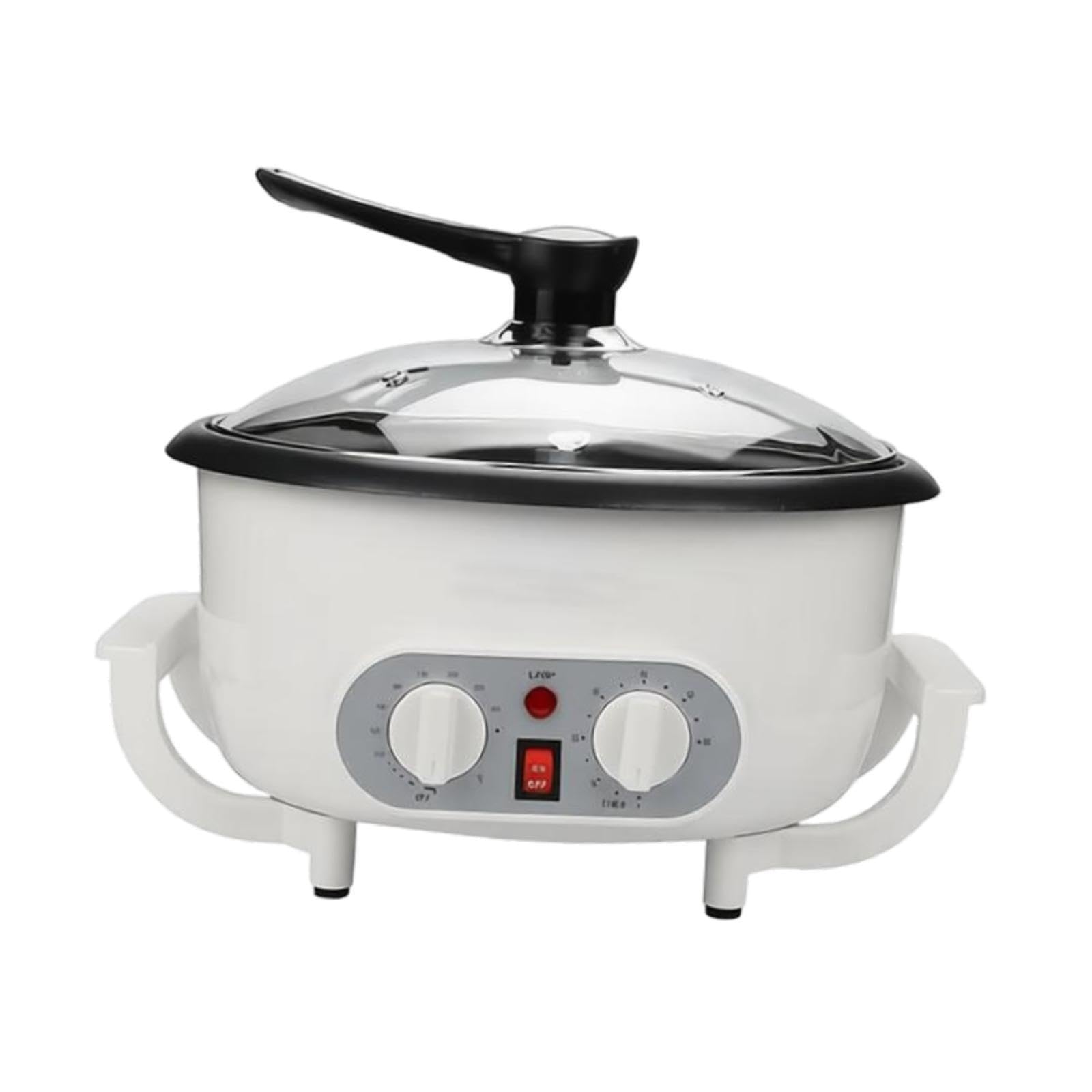 Kleiner Kaffeebohnenröster 220V, Einstellbar für Trockenfrüchte, Erdnüsse,