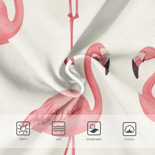 Wusikd Pink Flamingos Girls' Underwear Cotton Girls Briefs Soft Toddler Underwear 2T3