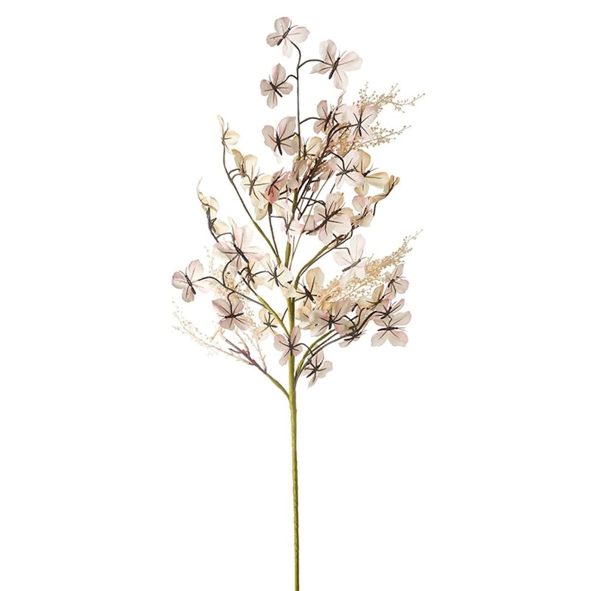 Heaven Sends Pink Butterfly Stem Decoration