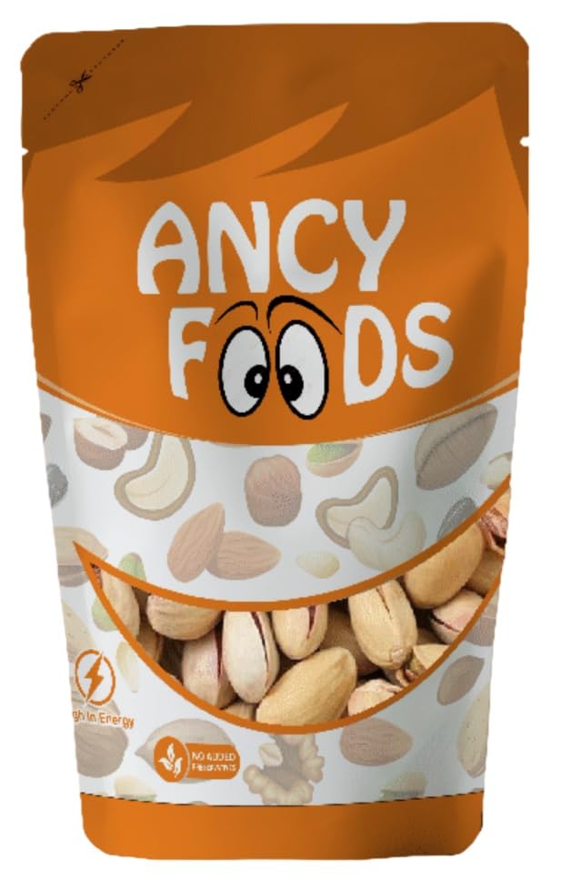 Image of Ancy Pistachios Without Shell 250g - Tasty Crunchy Healthy Nut Snack | Pista Dry Fruit | Rich in Protein, Fiber & Antioxidants | Great for Kids During Study Time and Office Breaks | Vegan Friendly Pista | Low Calorie - Pistachio Kernels