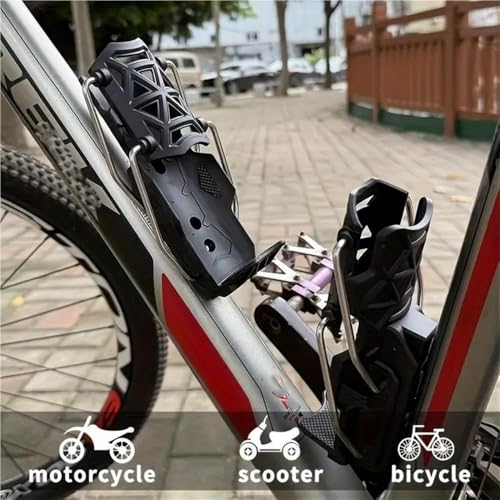 Porte-Bouteille d'eau Moto sans Perceuse avec Guidon Réglable - 3
