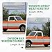 Rendrox 10-Piece Door & Window Weatherstrip Seal Compatible with 1967-1972 Chevrolet C10 Pickup/GMC Jimmy/Suburban Driver and Passenger Side, OE Replacement for Vent Window Models w/o Chrome Bead
