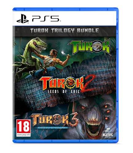 Turok Trilogy Bundle [PEGI] (100% Uncut) (Deutsch spielbar) (PS5)