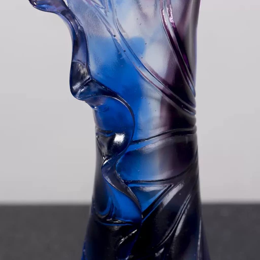 Pokale, Medaillen Auszeichnungen Trophäe Aus Blauem Glas Event-Auszeichnungen Als Souvenir-Trophäe Jubiläums-Ornament-Trophäe Wettbewerbs-Champion-Trophäe