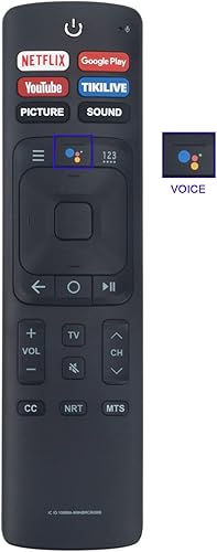 Miniatura 2 de PERFASCIN Control remoto universal de voz ERF3B69S compatible con Sharp TV LC55Q7530U LC-55Q7530U LC-58N7503U LC-60N6200 LC-65N5200