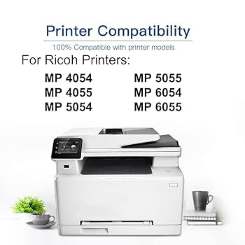 Amazon.com: SINIYA 2-Pack Compatible MP 4054 MP 4055 MP 5054