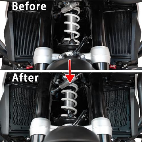 ZEXDDI Passend für R1300GS ADVENTURE R 1300GS ADV 2024 2025 Motorrad CNC-Zubehör Kühlergrillschutz Kühlerschutzgitterabdeckung R 1300 GS