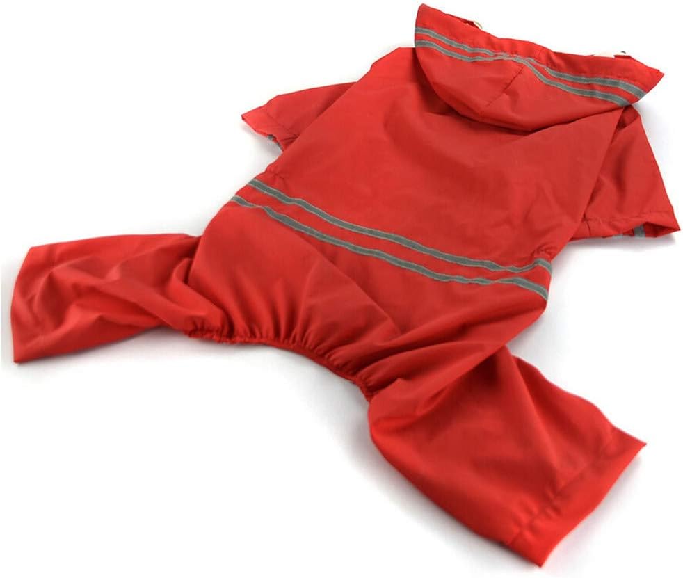 Pet Dog Puppy Waterproof Raincoat for Large Dogs Dog Waterproof Leisure Jacket with