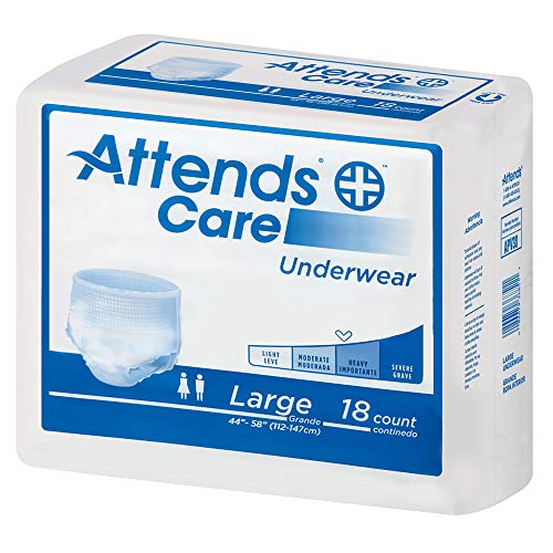 Attends Heavy Absorbency Protective Underwear, Size Large, Case Of 72 #TOP2