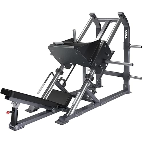 TKO Commercial Plate Loaded Linear Leg Press Machine for Home Gym
