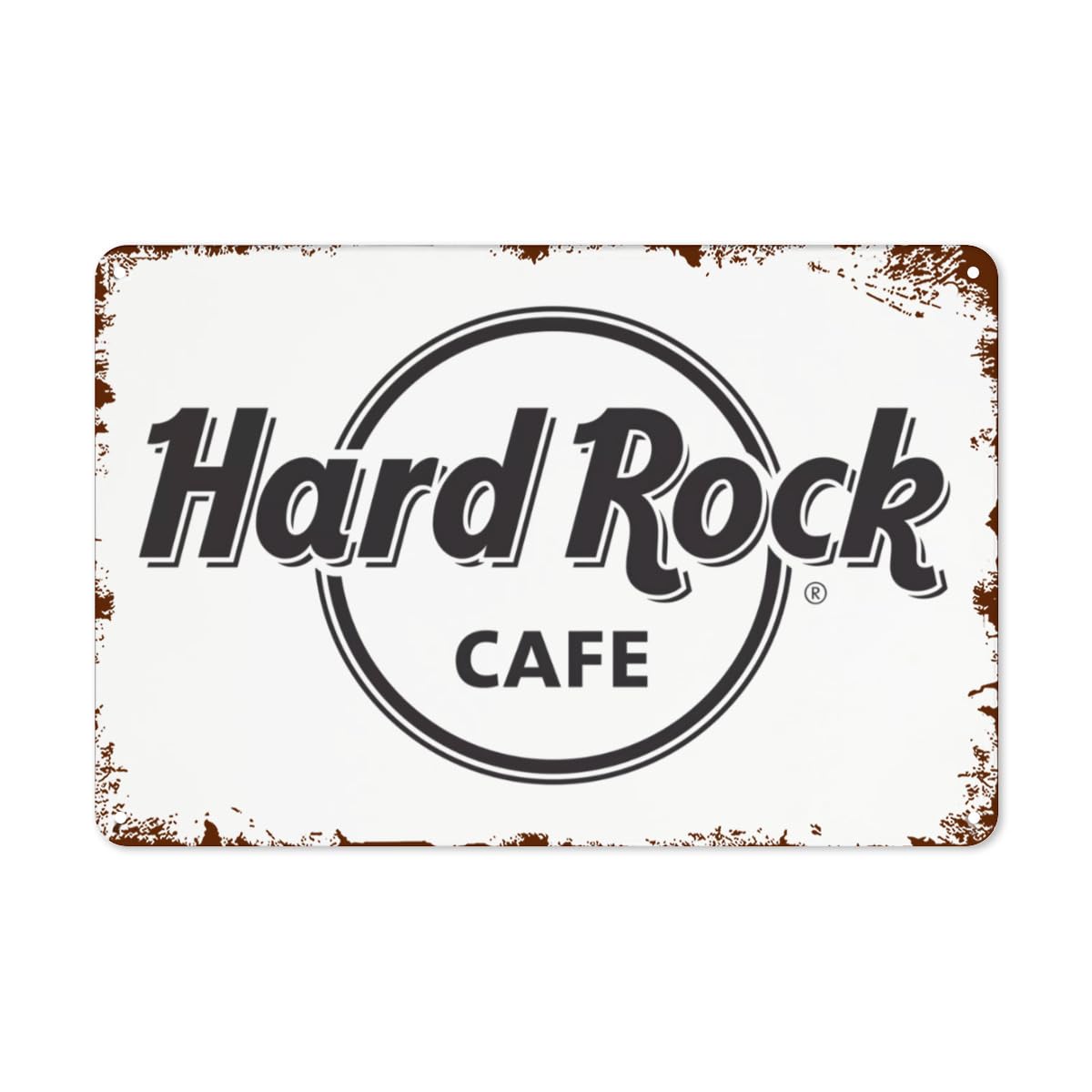 Amazon.co.jp: ブリキ看板 メタルプレート Hard Rock Cafe ハード