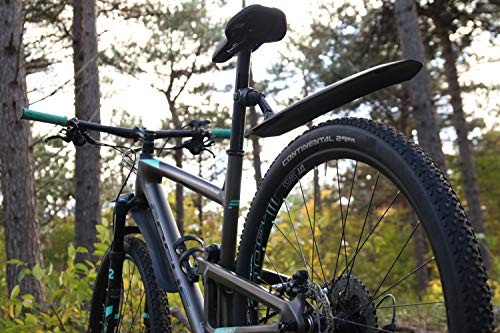 Guardabarros de montaña BBB Cycling con solapa flexible contra salpicaduras de barro 6