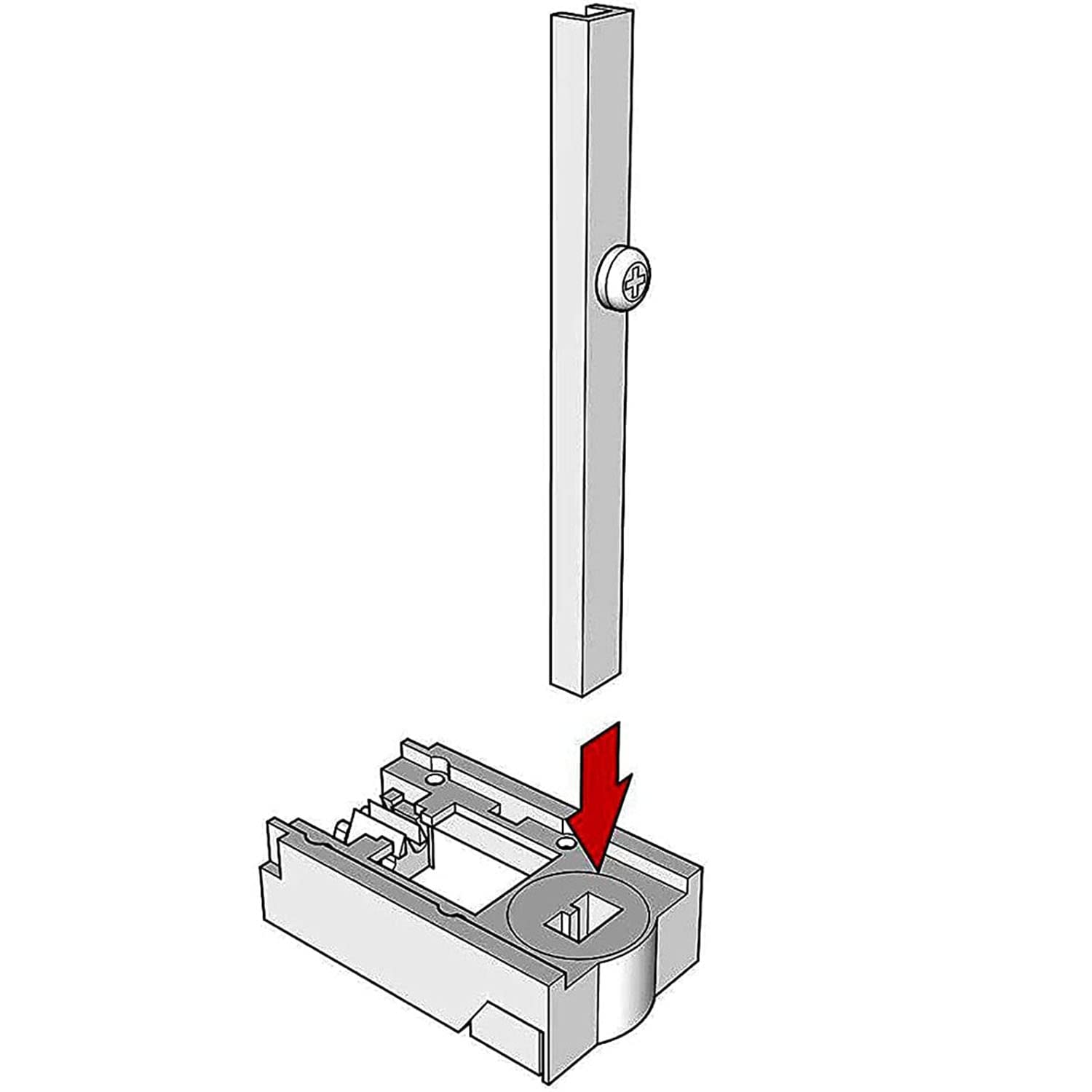 Snapklik.com : 4PCS H 3785, Tilt Window Spiral Balance Pivot Bar, H ...