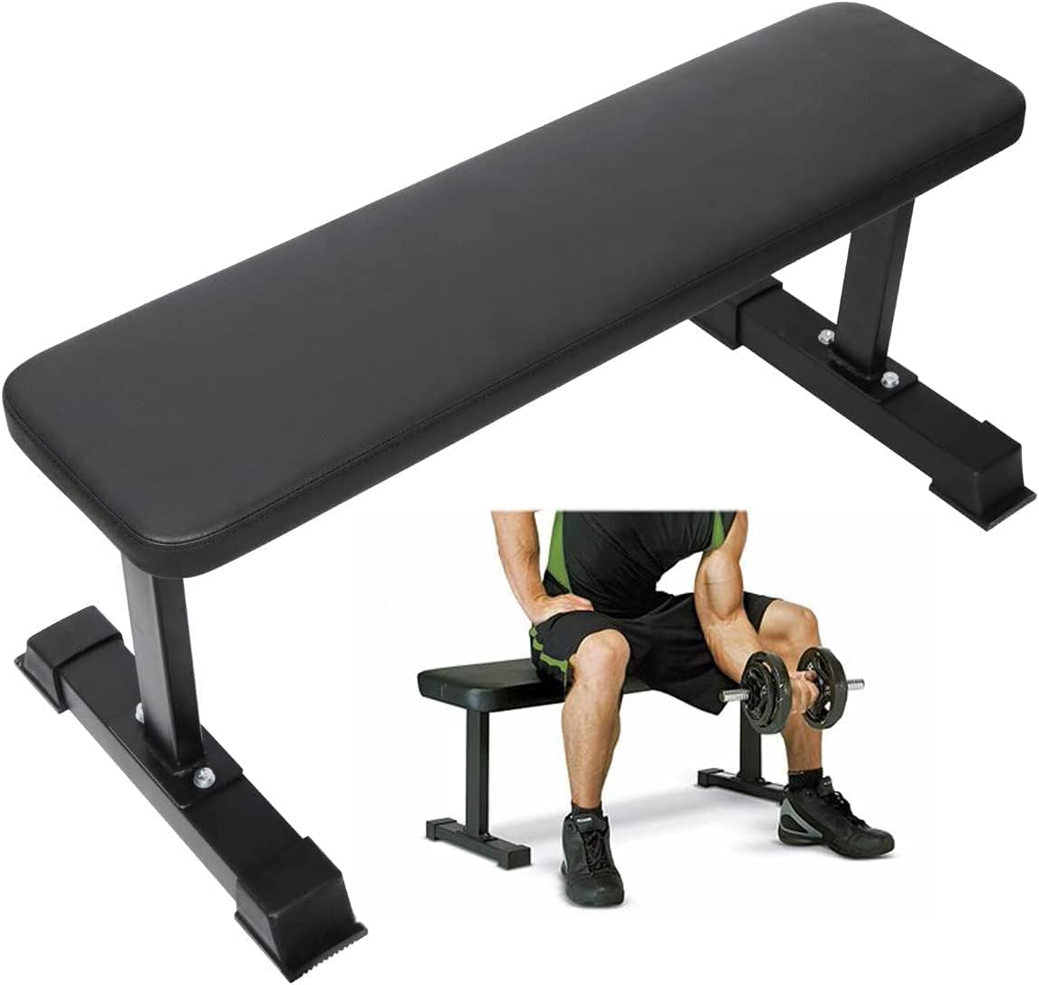 Weight Bench Gym Fitness Training Strength Exercise Pullover Incline Curls Tricep