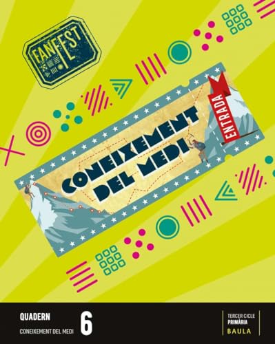 Portada de Coneixement del Medi 6º Educcion Primària. Quadern Projecte Fanfest