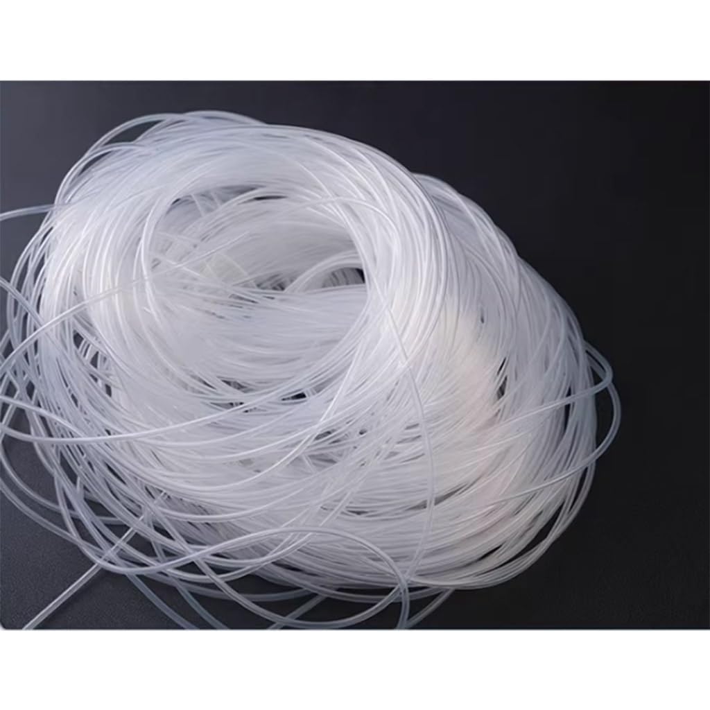 Manguera De Goma Transparente De Grado Alimenticio Tubo De Silicona Suave Micro Flexible 1 Metro 1.5x2.5mm