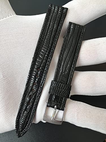 Bracelet de montre en cuir lézard élégant pour restaurer vos montres d'époque 18mm - 5