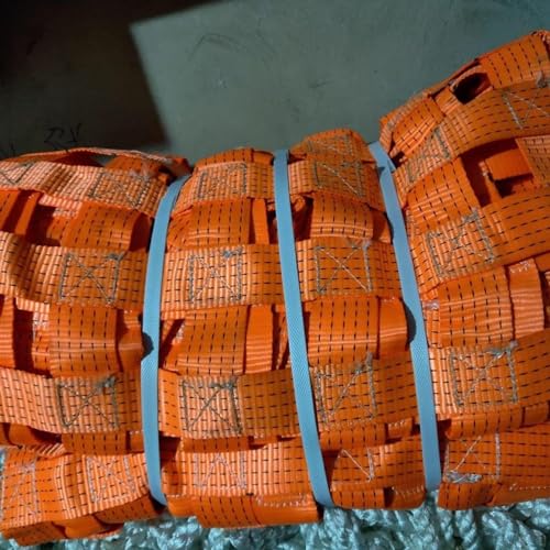 Filets de levage de cargaison en polyester haute résistance pour quai