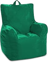 Vista 887 de Posh Creations Puf estructurado cómodo para jugar, leer y ver la televisión, Malibu Lounge, tela de lona para colorear, criaturas