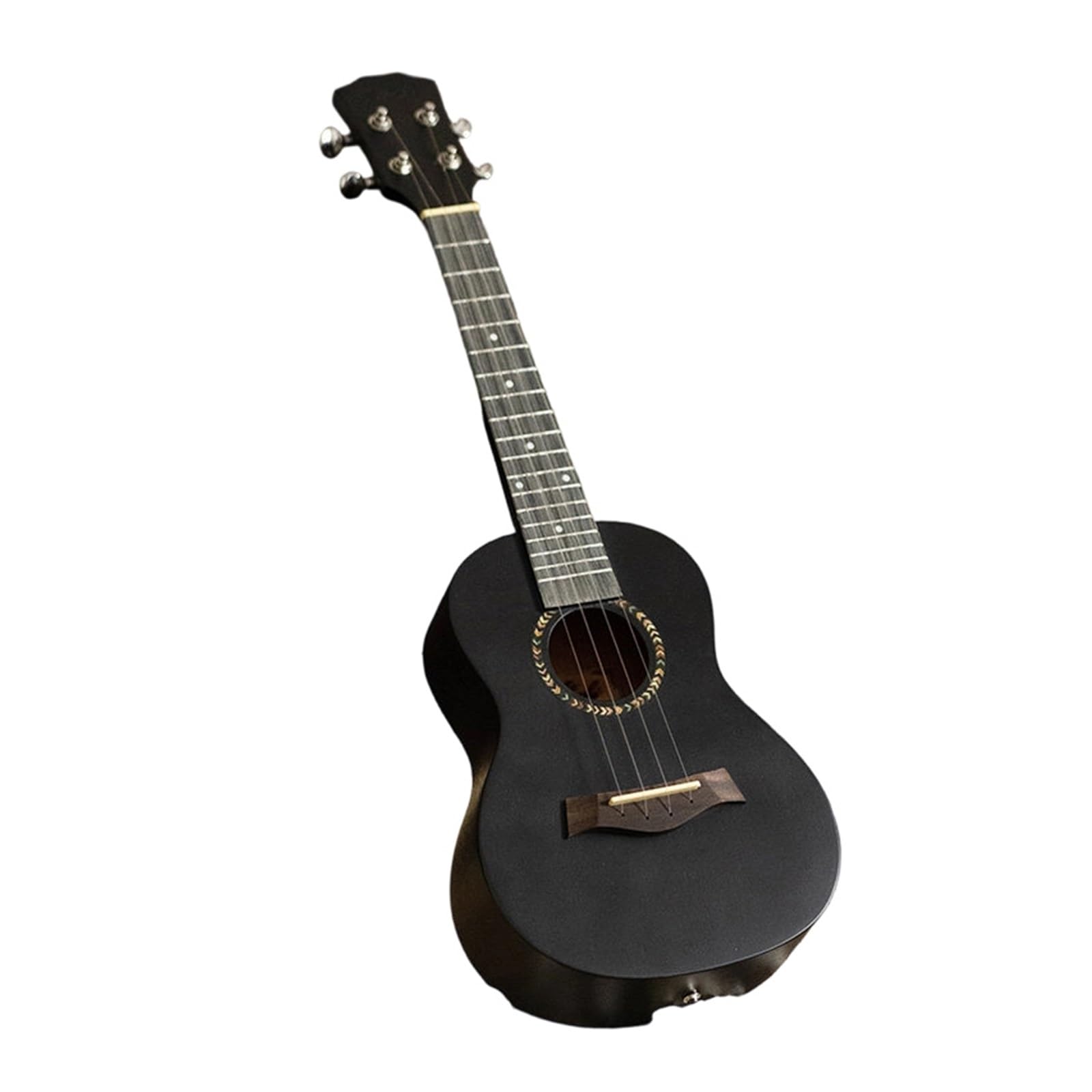 Przenośne Ukulele 23 Calowe Ukulele Z Solidnym Topem I Wiązaniem W Stylu Vintage
