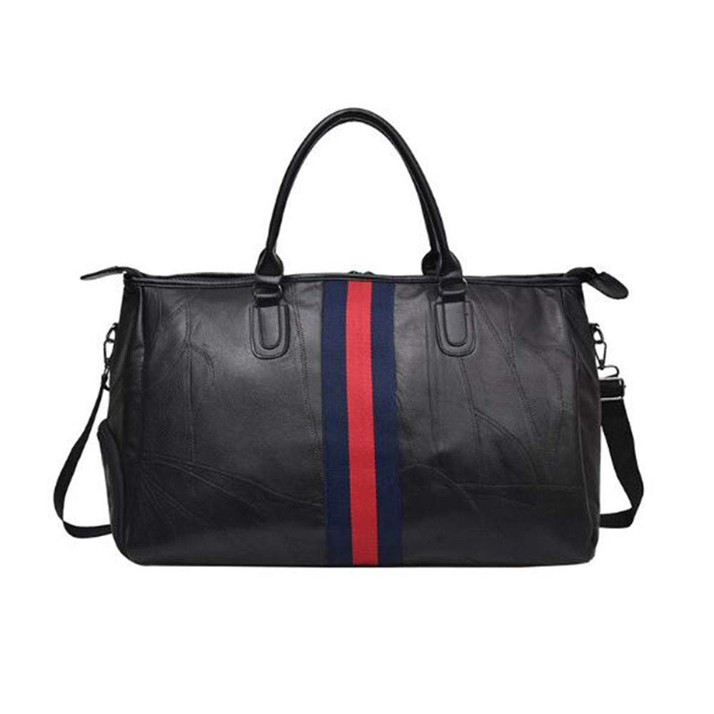 Sac de voyage en cuir PU avec couture unique et design asymétrique haut de gamme