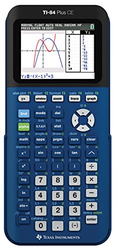 Image of Texas Instruments TI- 84 Plus CE Denim Graphing Calculator by Texas Instruments