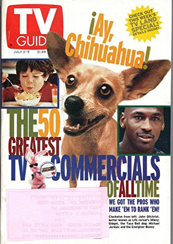 TV Guide July 3-9 1999 The 50 Greatest tV Commercials of all Time