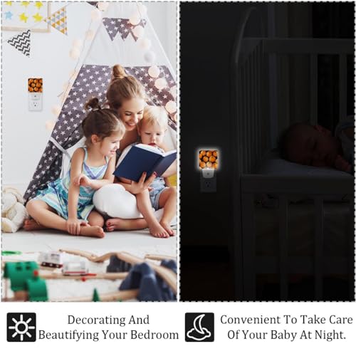 Lámparas de Noche LED Plug-in Pack 2 Calabazas Otoño miniatura 4