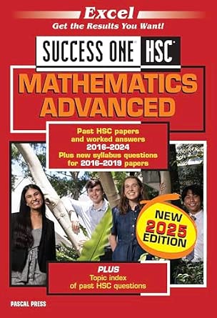 Hsc Math Book Pdf Excel Success One HSC Mathematics Advanced 2025 Edition - Advanced 2025 ...